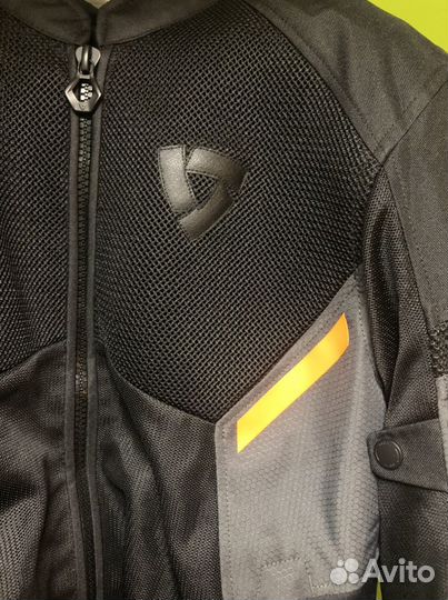 Мотокуртка Revit GT-R Air 3 оранжевые вставки