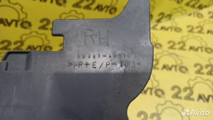 Защита радиатора правая Toyota Rav4 ACA31 2AZ-FE