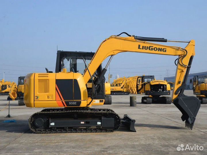 Малогабаритный экскаватор LiuGong 908E