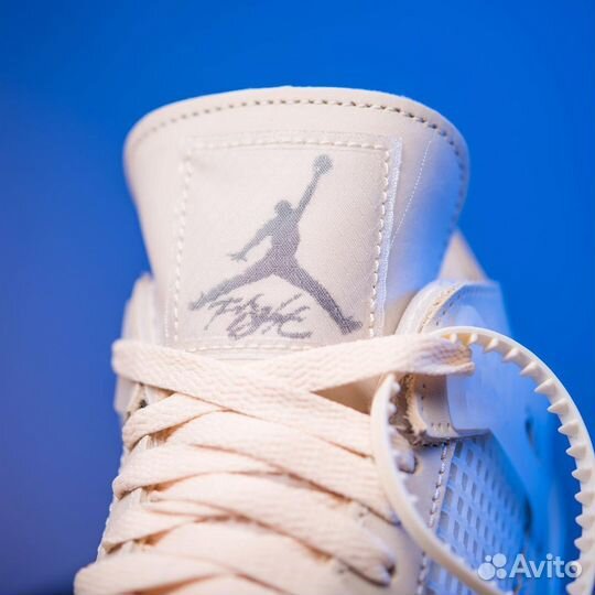 Off-White X Wmns Air Jordan 4 Retro SP Sail