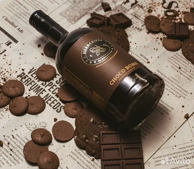 Сироп шоколад choco bomb Гербариста Herbarista