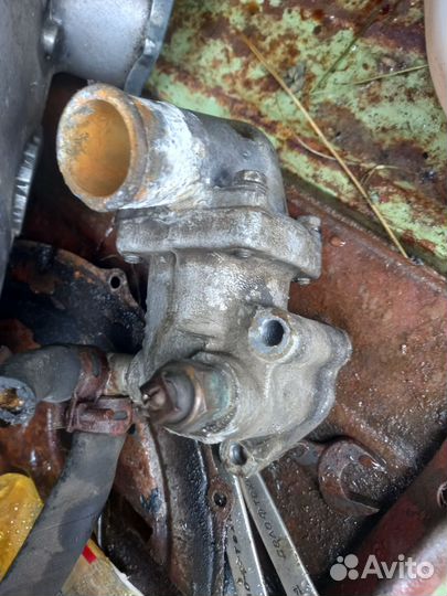 Корпус термостата Москвич 412,2140,2715.Узам