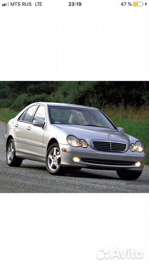 Салон на mercedes С 240 2005 года