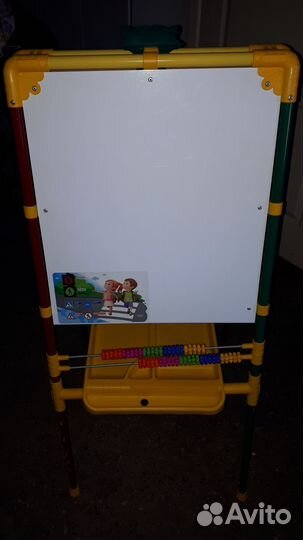 Мольберт детский двухсторонний