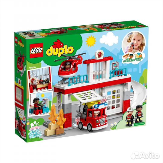 Конструктор lego duplo Пожарная часть 10970