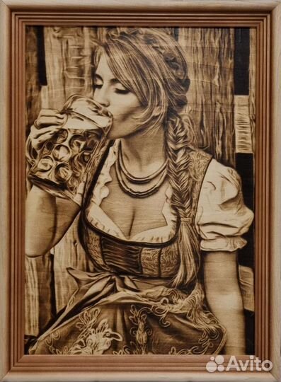 Выжженная картина 