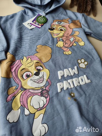 Платье щенячий патруль