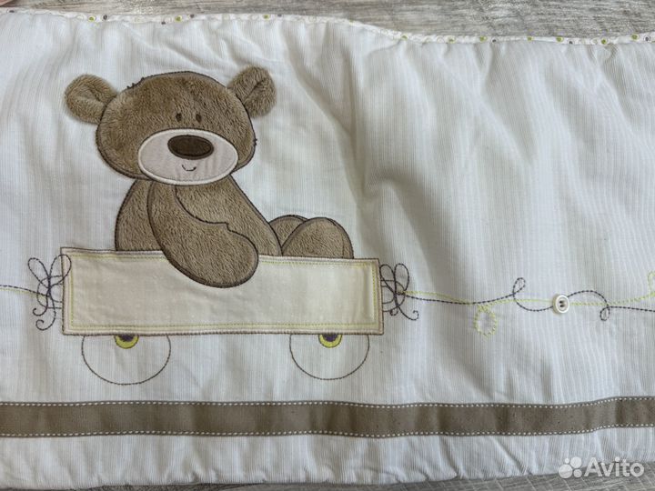 Мягкие бортики для детской кроватки Mother Care