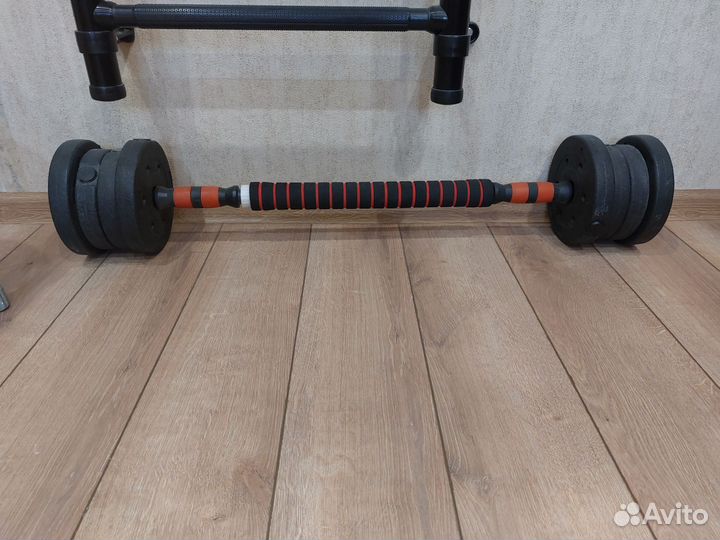 Набор штанга и гантели