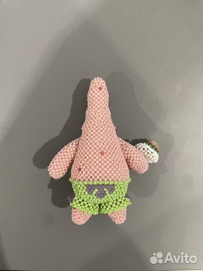 Амигуруми из бисера, Патрик