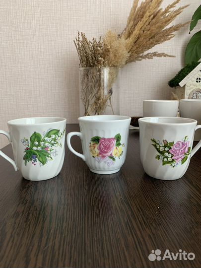 Кружки, блюдца