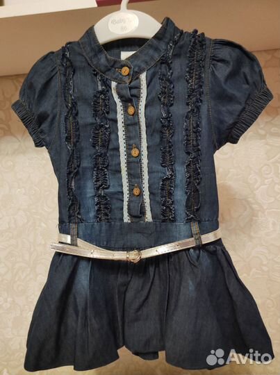 Детская одежда для девочек 86 92 пакетом