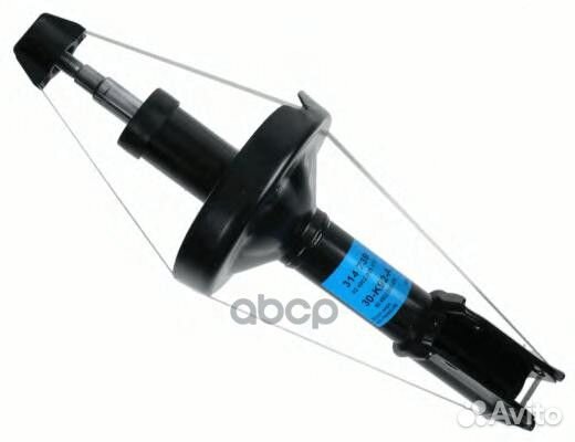 Амортизатор перед прав/лев 314739 Sachs