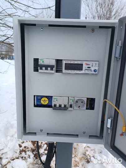 Подключение электричества 15 квт