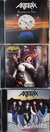 Музыкальные cd диски Anthrax