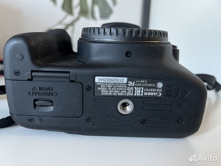 Зеркальный фотоаппарат Canon eos 2000d