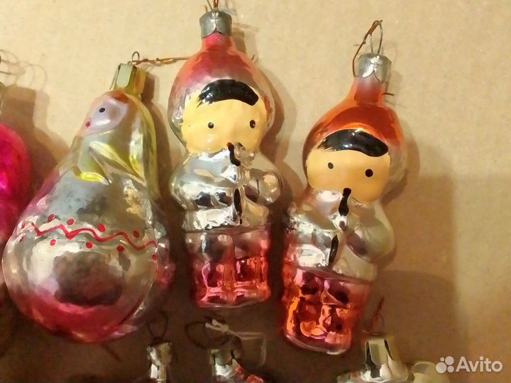Елочные игрушки СССР