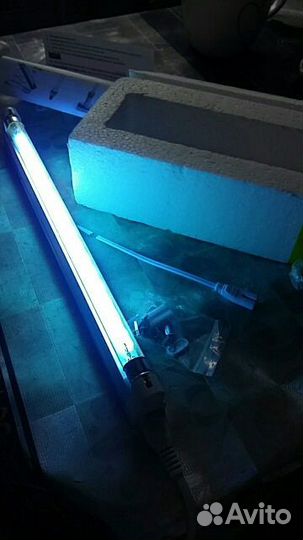 Лампа кварцевая бактерицидная ультрафиолетовая