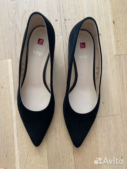 Туфли замшевые Hoegl