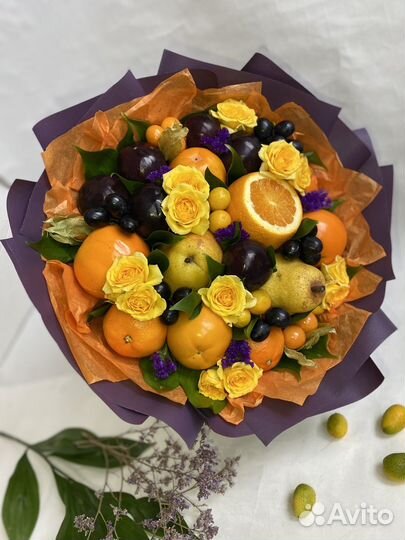 Фруктовые букеты для женщин