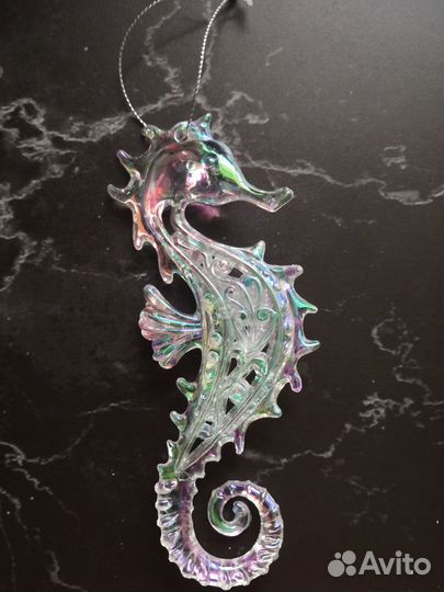 Елочная игрушка Морской конёк