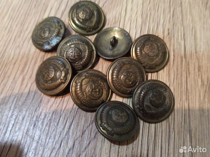 Военные пуговицы СССР