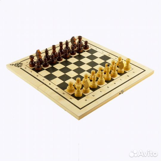 Шахматы 3в1 (Шахматы+шашки+нарды)