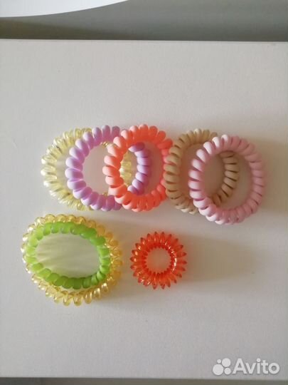 Резинки для волос пружинки