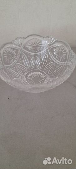 Хрустальная ваза