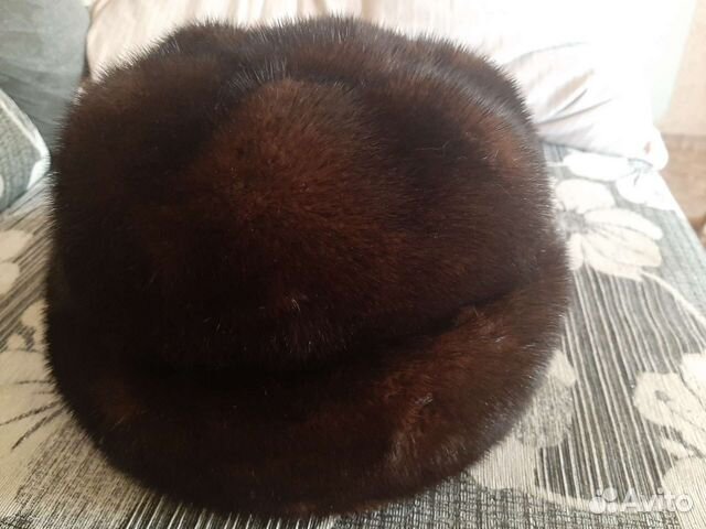 Шапка норковая женская