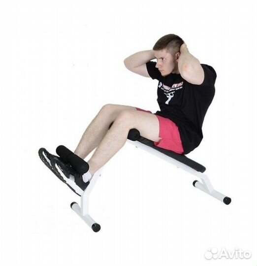 Скамья для пресса и спины 2 в 1