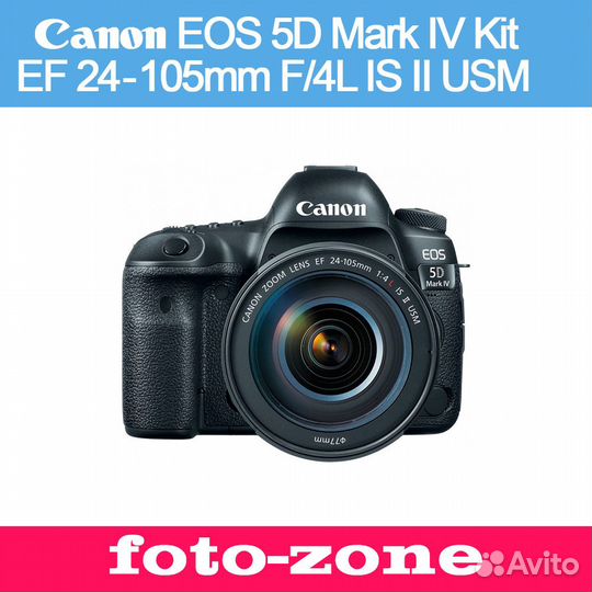 Canon EOS 5D Mark IV Kit EF 24-105mm f4L IS II USM