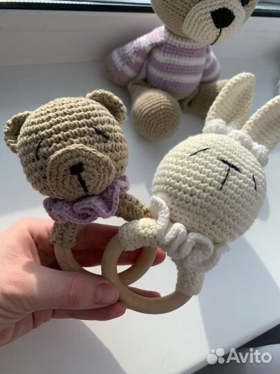 Вязаные игрушки в наличие и на заказ