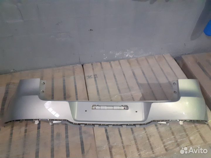 Бампер задний на volkswagen tiguan