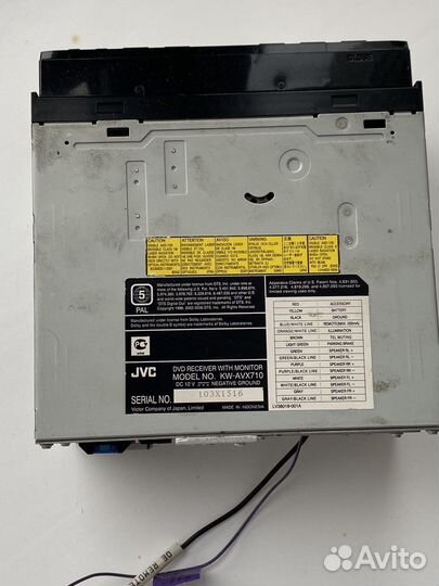 Магнитола JVC KW-AVX710
