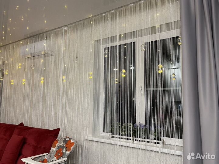 Штора нитяная кисея белые 2,7*3,0 м