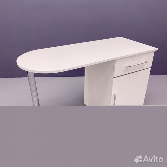 Стол письменный белый складной