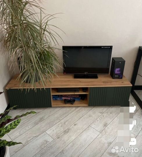 Тумба под телевизор Милан олива