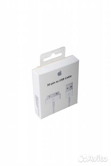 Кабель Apple 30pin - USB. Faxconn Apple 1м