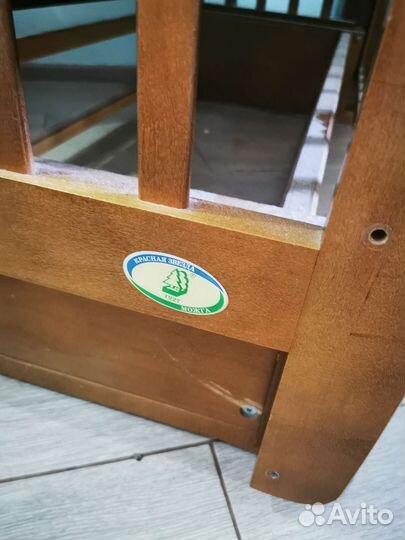 Детская кроватка можга красная звезда