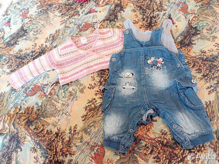 Детская одежда для девочек пакетом 62-68