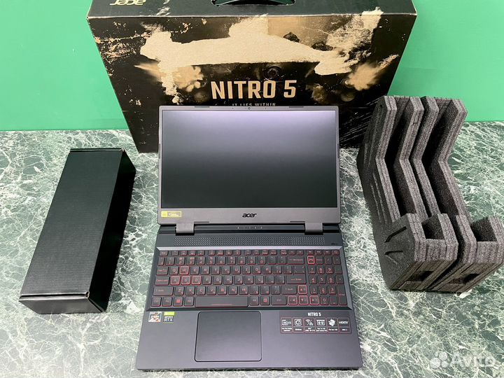 Acer Nitro 5 (R5 6600H, RTX3050 95W, 16Gb)