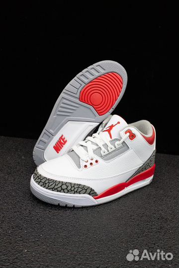 Jordan 3 Retro Fire Red (2022) 38 EUR / 24.5 CM