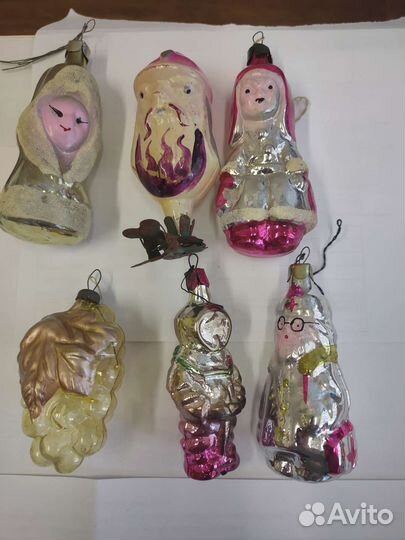 Елочные игрушки СССР