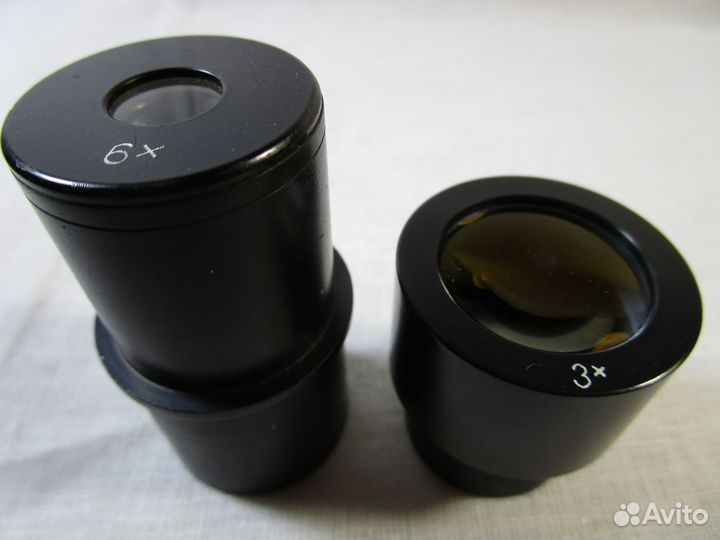 Окуляры для микроскопов. СССР