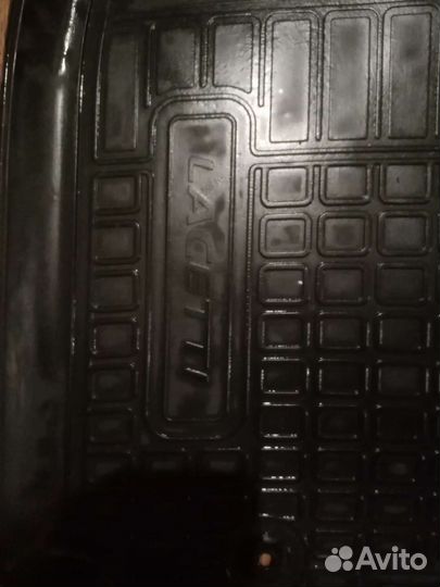 Автомобильные коврики резиновые lacetti