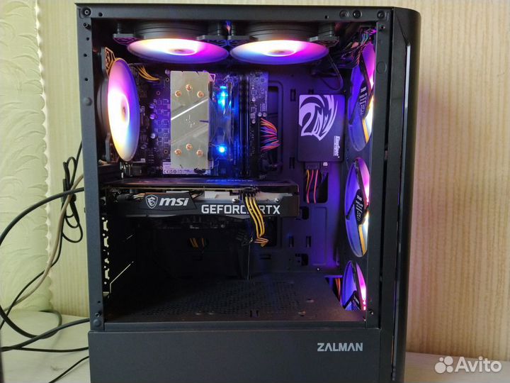 Игровой пк i3-12100f + RTX 3060ti