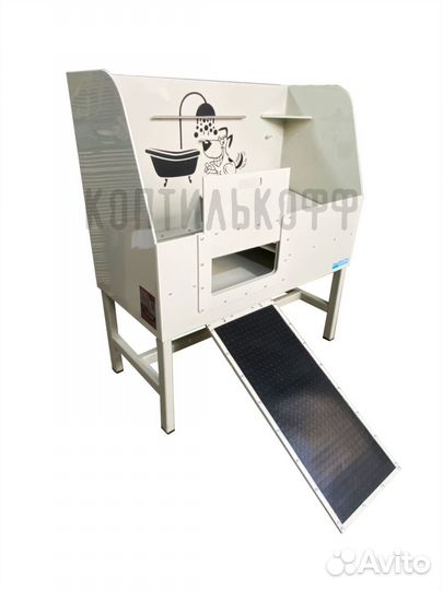 Груминг ванна Вг -3 с резиновым трапом