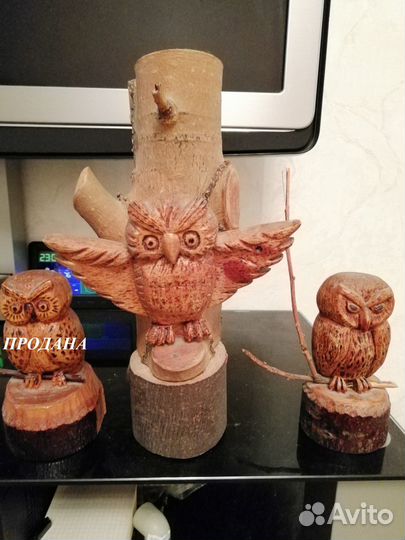 Поделки из дерева, ручная работа, 70-х годов