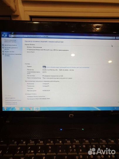 Ноутбук HP delphi D40 Compaq 610
